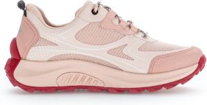 Gabor rollingsoft sensitive 26.916.35 dames rollende wandelsneaker roze
