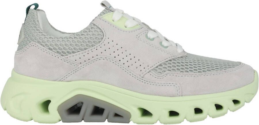 Gabor rollingsoft sensitive 26.935.53 dames rollende wandelsneaker grijs