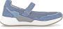 Gabor rollingsoft sensitive 26.952.26 dames rollende wandelsneaker blauw - Thumbnail 1