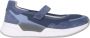 Gabor rollingsoft sensitive 26.952.26 dames rollende wandelsneaker blauw - Thumbnail 1