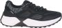 Gabor rollingsoft sensitive 26.994.27 dames rollende wandelsneaker zwart - Thumbnail 1