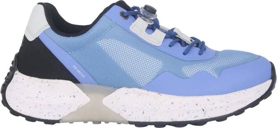 Gabor rollingsoft sensitive 26.995.26 dames rollende wandelsneaker blauw