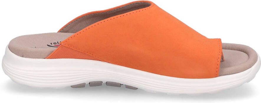 Gabor Stijlvolle Rolling Slides voor dames Oranje Orange Dames