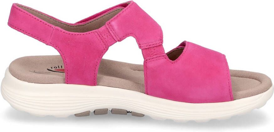 Gabor rollingsoft sensitive 46.815.21 dames rollende wandelsandaal roze