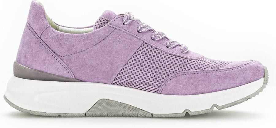 Gabor rollingsoft sensitive 46.897.39 dames rollende wandelsneaker paars - Foto 1