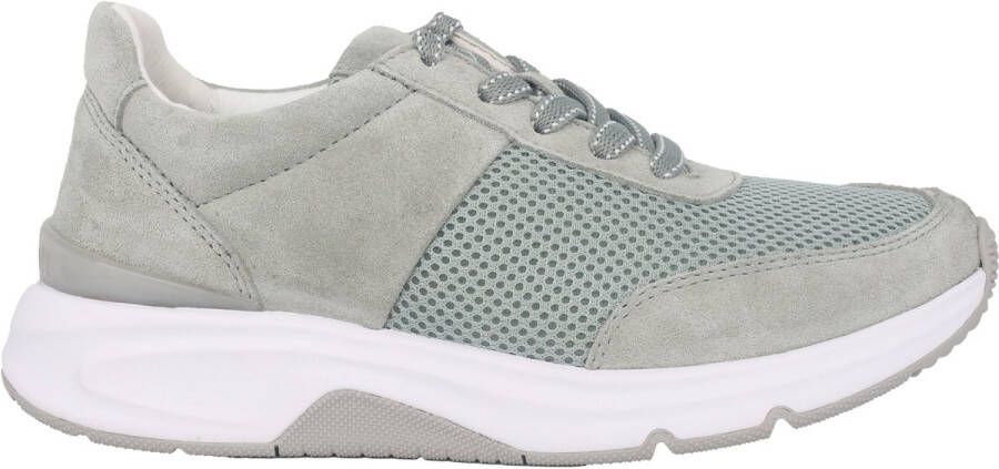 Gabor rollingsoft sensitive 46.897.41 dames rollende wandelsneaker groen