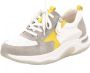 Gabor Rollingsoft Sneakers met sleehak met een stijlvol perforatiemotief - Thumbnail 3