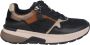 Gabor rollingsoft sensitive 56.847.65 dames rollende wandelsneaker zwart - Thumbnail 1