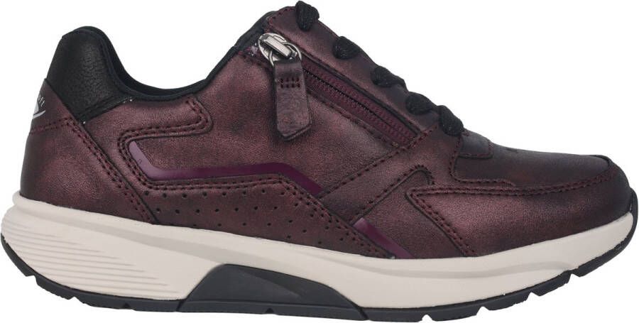 Gabor rollingsoft sensitive 56.878.88 dames rollende wandelsneaker paars