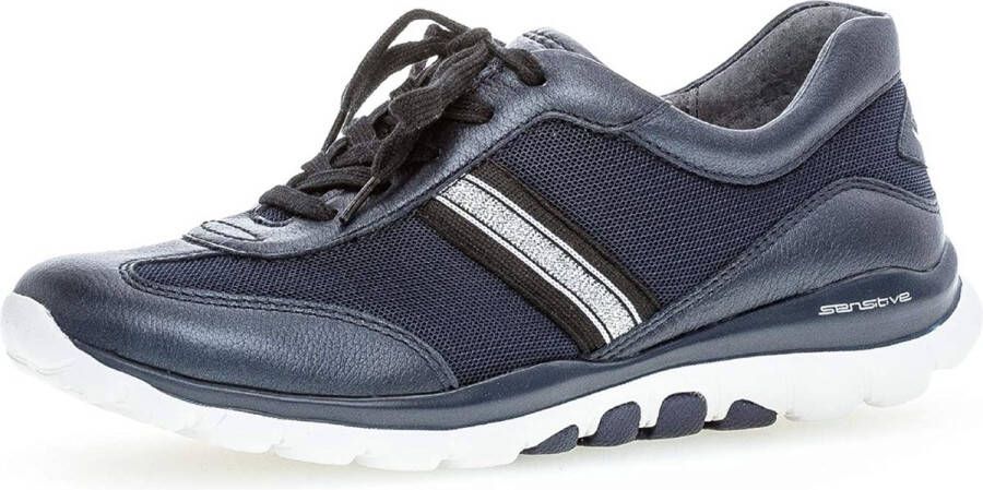 Gabor rollingsoft sensitive 56.966.66 dames wandelsneaker blauw - Foto 1