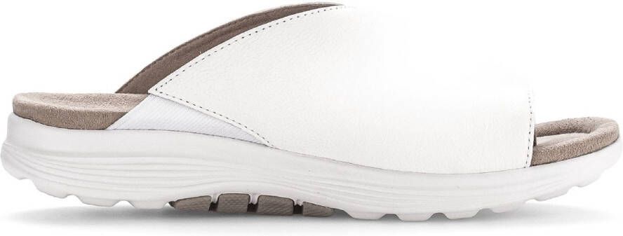Gabor rollingsoft sensitive 66.812.60 dames rollende wandelsandaal wit