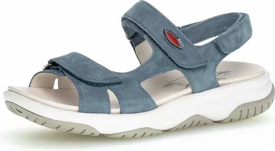 Gabor rollingsoft sensitive 66.826.26 dames wandelsandaal blauw