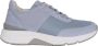 Gabor Rollingsoft Sneakers met sleehak vrijetijdsschoen lage schoen veterschoen logo op de hiel - Thumbnail 1