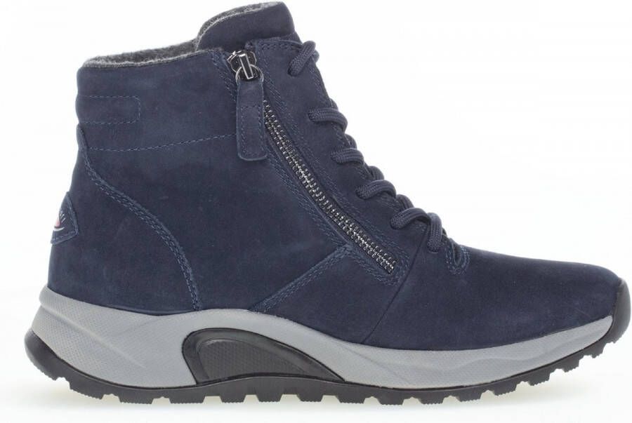 Gabor Rollingsoft Sensitive 76.805.46 dames wandelboots blauw