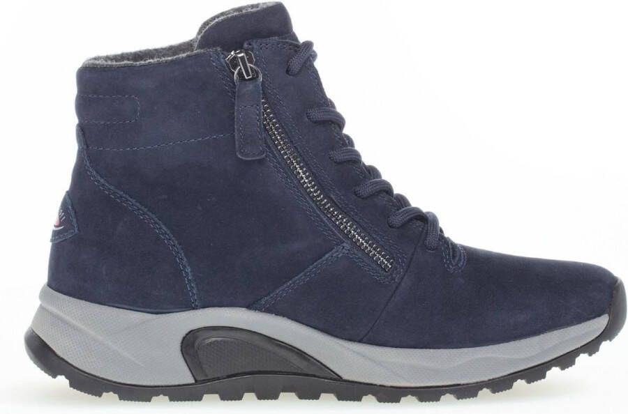 Gabor Rollingsoft Sensitive 76.805.46 dames wandelboots blauw