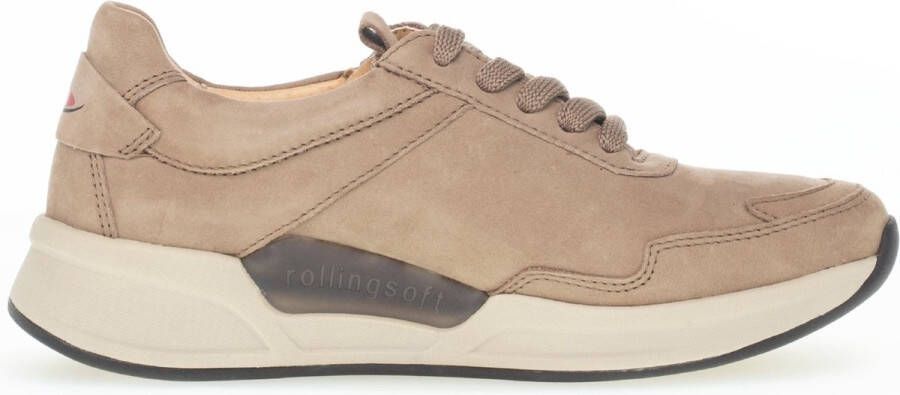 Gabor rollingsoft sensitive 76.958.40 dames wandelsneaker beige