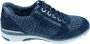Gabor rollingsoft sensitive 76.973.66 dames rollende wandelsneaker blauw - Thumbnail 1