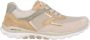 Gabor rollingsoft sensitive 86.964.60 dames rollende wandelsneaker beige - Thumbnail 1