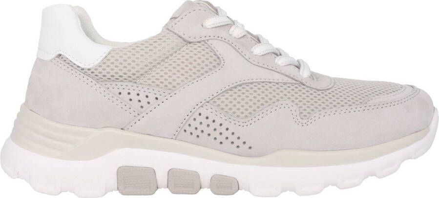 Gabor rollingsoft sensitive 86.986.30 dames rollende wandelsneaker grijs