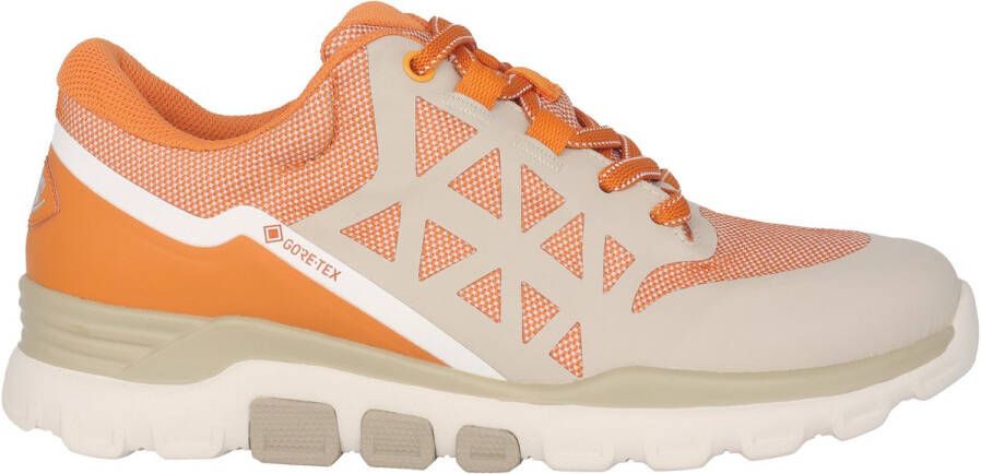Gabor rollingsoft sensitive 86.989.24 dames rollende wandelsneaker oranje waterdicht