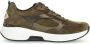 Gabor rollingsoft sensitive 96.835.31 dames rollende wandelsneaker groen - Thumbnail 1