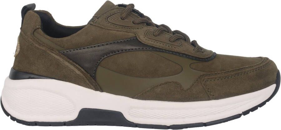 Gabor rollingsoft sensitive 96.835.31 dames rollende wandelsneaker groen