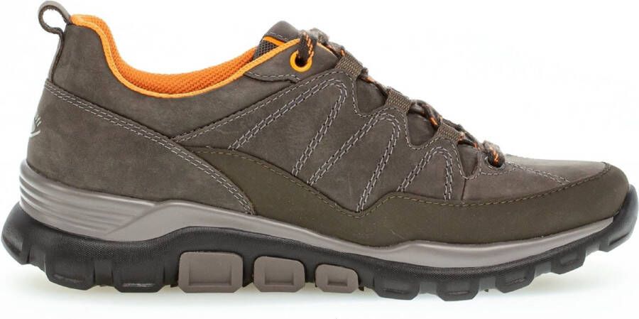 Gabor rollingsoft sensitive 96.925.25 dames rollende wandelsneaker bruin