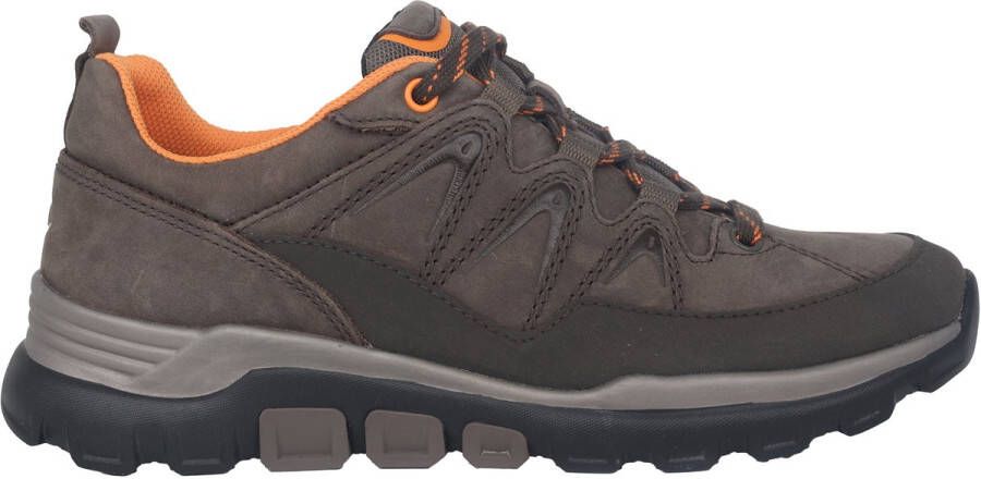 Gabor rollingsoft sensitive 96.925.25 dames rollende wandelsneaker bruin
