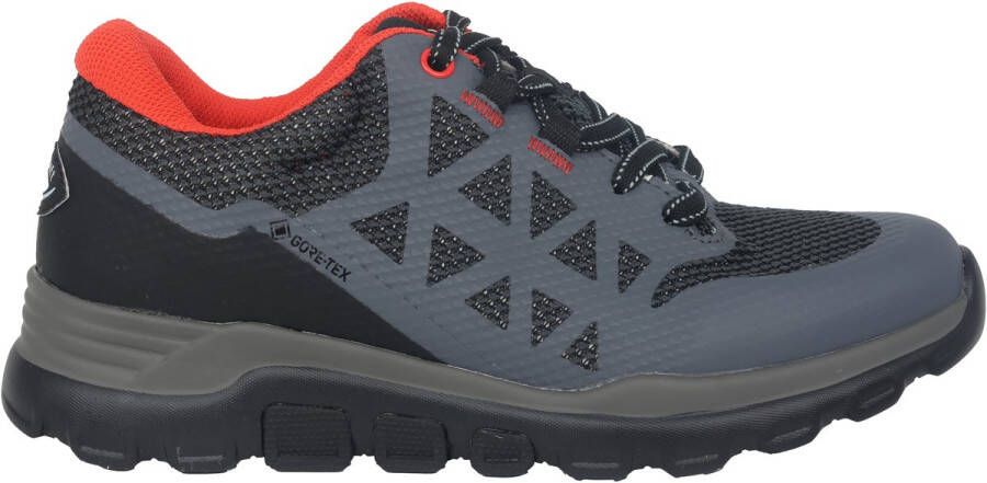 Gabor rollingsoft sensitive 96.989.49 dames rollende wandelsneaker grijs waterdicht