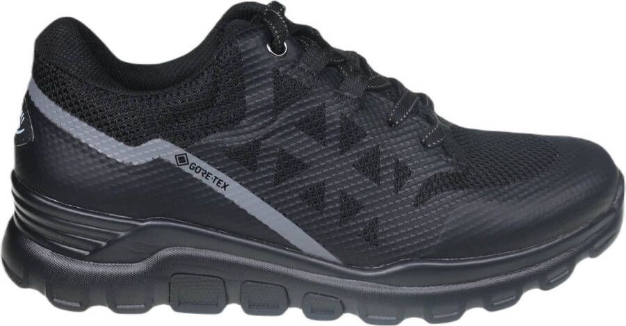Gabor rollingsoft sensitive 96.989.57 dames rollende wandelsneaker zwart waterdicht
