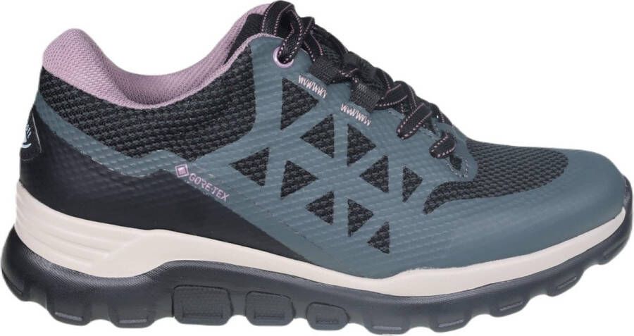 Gabor rollingsoft sensitive 96.989.67 dames rollende wandelsneaker grijs waterdicht