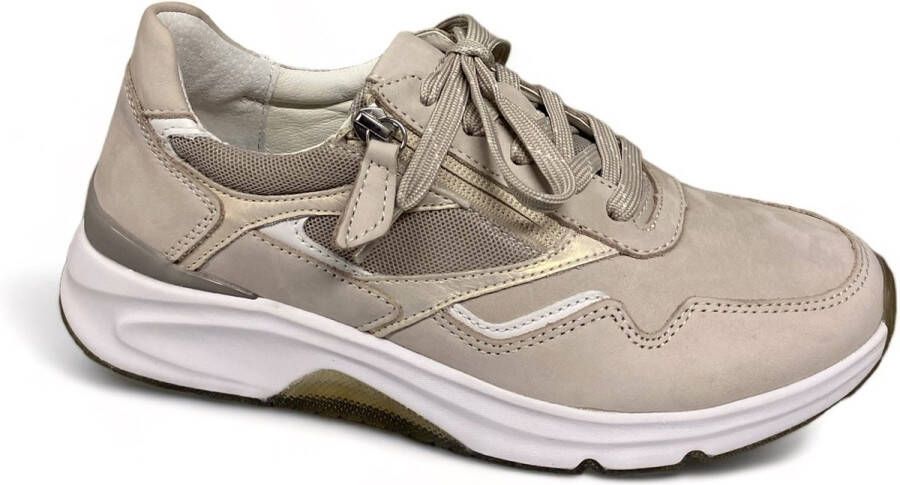 Gabor Rollingsoft Sneaker 46.896.31 Puder Zand