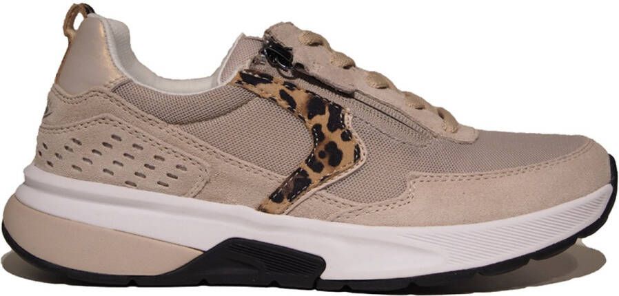 Gabor Rollingsoft Sneaker 66.848.33 Beige Print