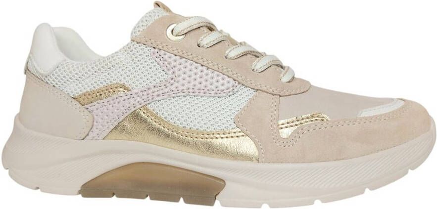 Gabor Rollingsoft Sneaker 66.925.33 Beige Zand Combi