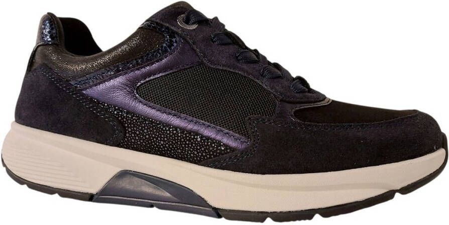 Gabor Rollingsoft Sneaker 76.875.66 Blauw Zwart Combi