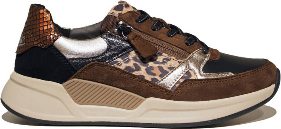 Gabor Rollingsoft Sneaker Panter Combi