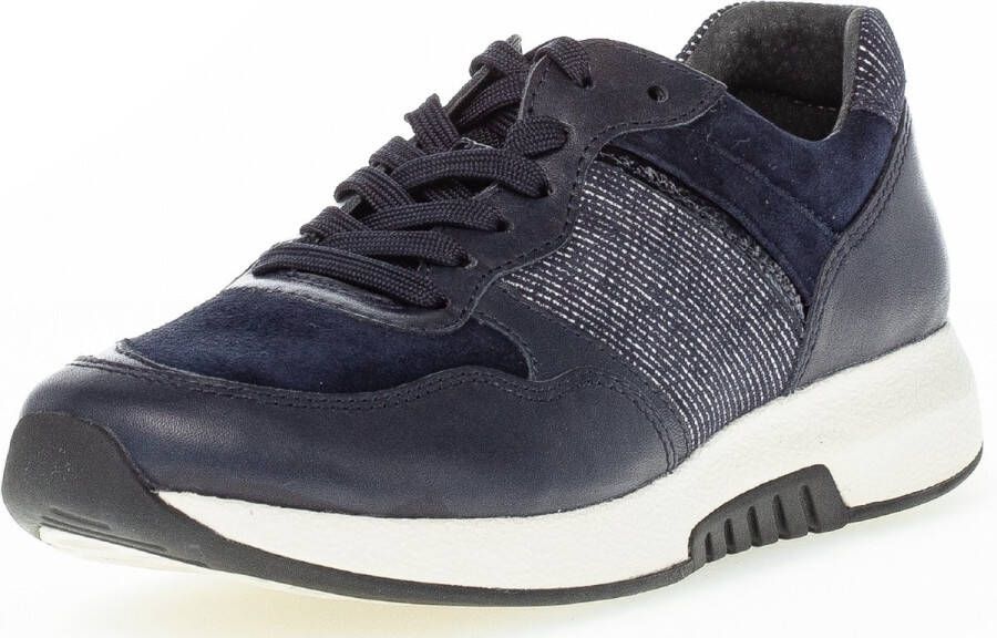 Gabor Blauwe Casual Schoenen Blue Dames
