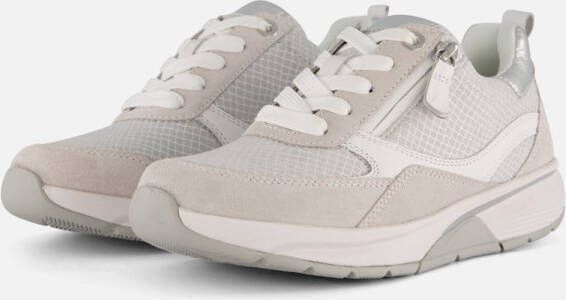Gabor Rollingsoft Sneakers met sleehak vrijetijdsschoen lage schoen veterschoen met verwisselbaar voetbed