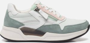 Gabor Rollingsoft Sneakers groen Leer