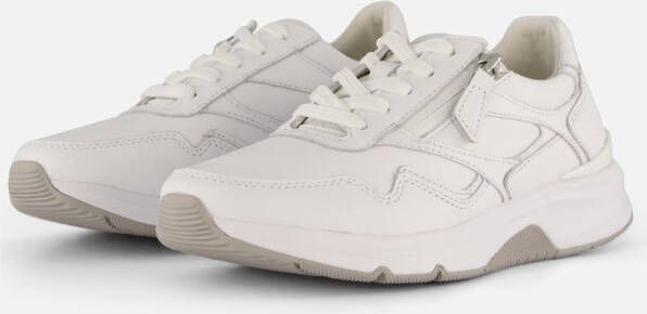 Gabor Rollingsoft Sneakers wit Leer Dames