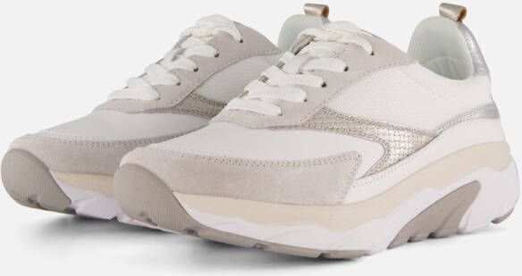 GABOR Lage Sneakers Dames 935 Rollingsoft Maat: 39 Materiaal: Leer Kleur: Wit