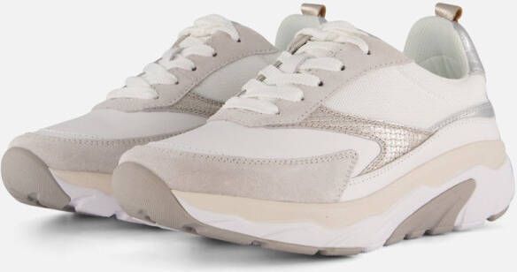 GABOR Lage Sneakers Dames 935 Maat: 38 Materiaal: Leer Kleur: Wit