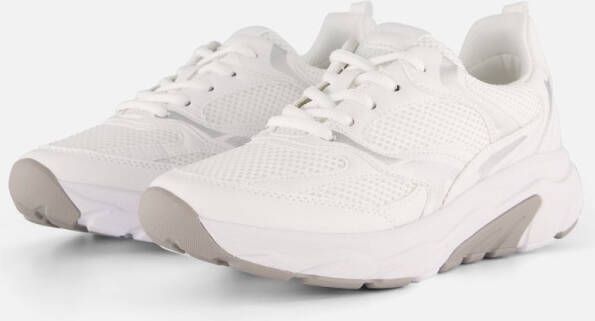 Gabor Rollingsoft Sneakers wit Textiel Dames