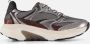 Gabor Rollingsoft Sneakers zilver Textiel Dames - Thumbnail 4