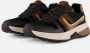 GABOR Lage Sneakers Dames 845.1 Rollingsoft Maat: 42 Materiaal: Leer Kleur: Zwart - Thumbnail 1