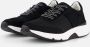 Gabor Rollingsoft Sneakers met sleehak vrijetijdsschoen lage schoen veterschoen logo op de hiel - Thumbnail 2