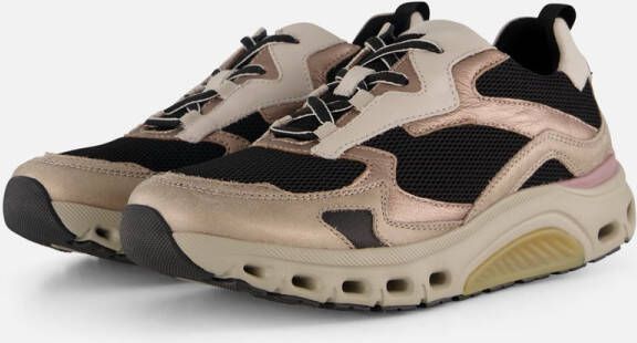 Gabor Rollingsoft Sneakers zwart Textiel Dames