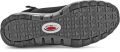 Gabor Rollingsoft Hoge veterschoenen sleehak comfortabele boots met geprofileerde rubberen loopzool - Zwart