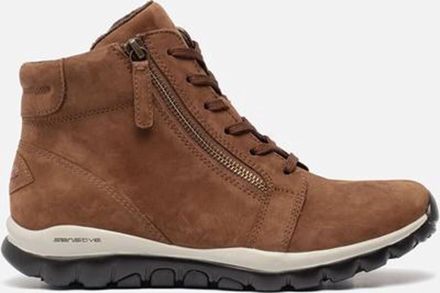 Gabor Rollingsoft Veterboots Cognac Schoenen nl Gabor Rollingsoft Veterboots Cognac Schoenen nl