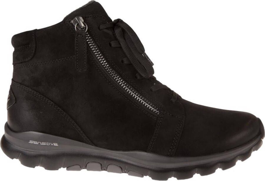 Gabor Rollingsoft veterboots zwart - Foto 1